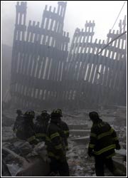 Twin Towers Wreckage